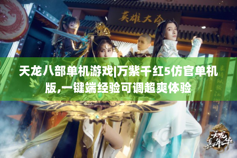 天龙八部单机游戏|万紫千红5仿官单机版,一键端经验可调超爽体验