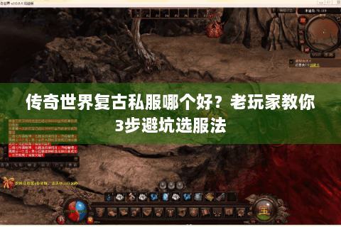 传奇世界复古私服哪个好？老玩家教你3步避坑选服法