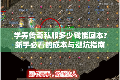学弄传奇私服多少钱能回本?新手必看的成本与避坑指南