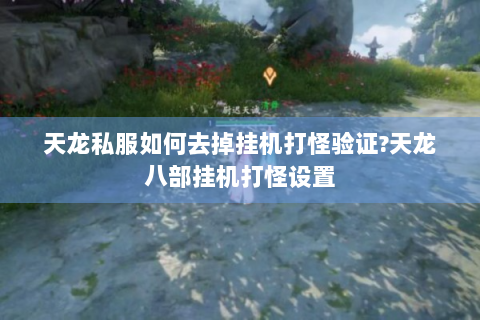 天龙私服如何去掉挂机打怪验证?天龙八部挂机打怪设置