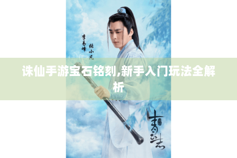 诛仙手游宝石铭刻,新手入门玩法全解析