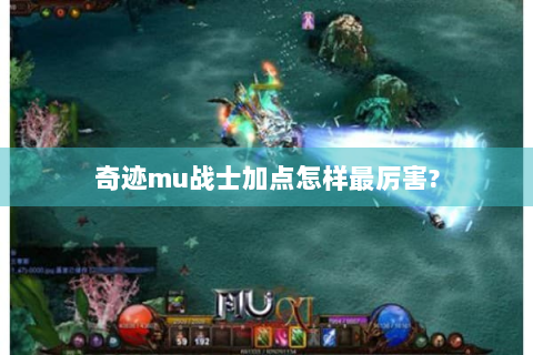 奇迹mu战士加点怎样最厉害?