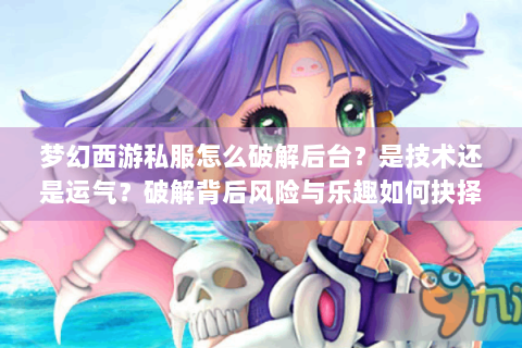 梦幻西游私服怎么破解后台？是技术还是运气？破解背后风险与乐趣如何抉择