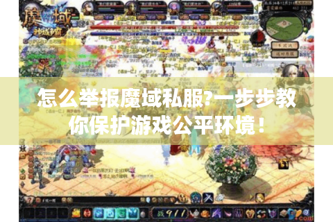 怎么举报魔域私服?一步步教你保护游戏公平环境！