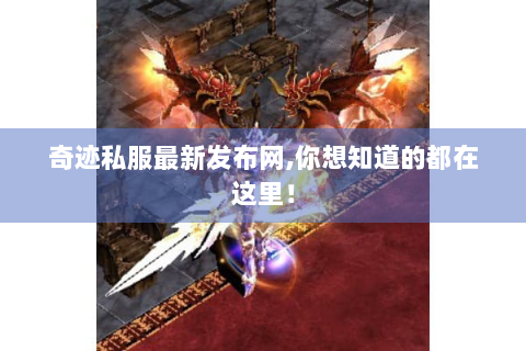 奇迹私服最新发布网,你想知道的都在这里！