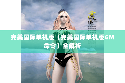 完美国际单机版（完美国际单机版GM命令）全解析