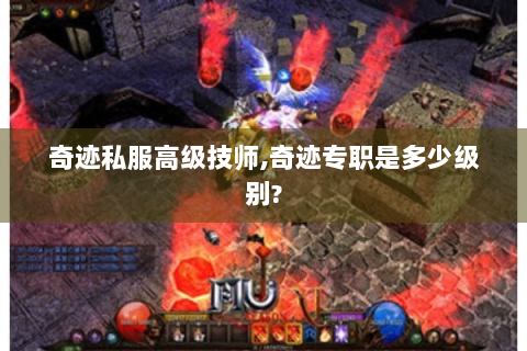 奇迹私服高级技师,奇迹专职是多少级别?