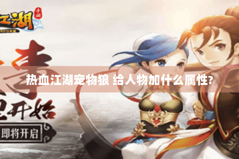 热血江湖宠物狼 给人物加什么属性?