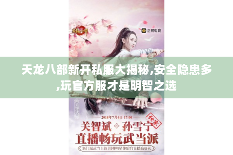天龙八部新开私服大揭秘,安全隐患多,玩官方服才是明智之选