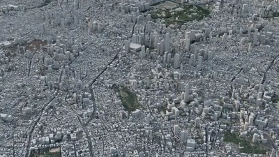 《免费获取！东京23区3D模型，打造你的游戏世界》