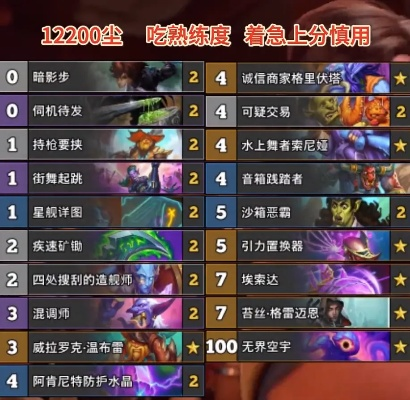 《炉石传说》星舰贼卡组攻略：高效构筑指南