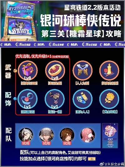 《崩坏星穹铁道》银河球棒侠全关卡攻略秘籍曝光！