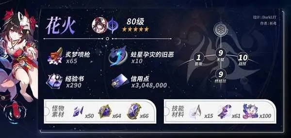 《崩坏星穹铁道》花火素材攻略大全！必看！