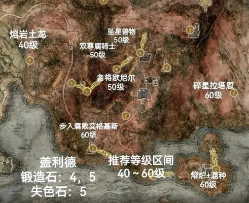 《艾尔登法环》全地图区域推荐等级攻略，轻松升级！