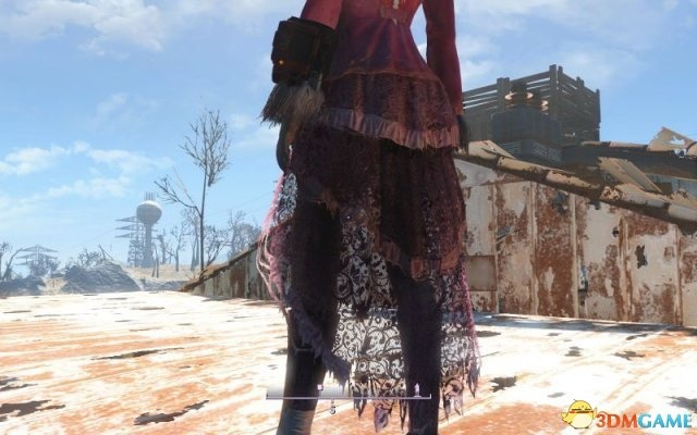 《辐射4》新MOD曝光：废土风性感时装，潮流升级！