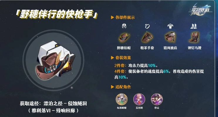 《崩坏星穹铁道》3.4遗器深度解析：揭秘最强装备！