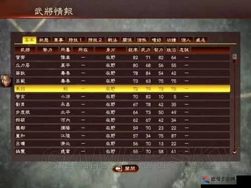 《三国志13》强力武将升级攻略:必看数据优化秘籍! 《三国志13》强力武将升级攻略:必看数据优化秘籍!