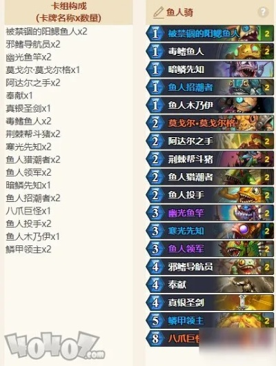 《炉石传说》鱼人骑卡组乱斗攻略:实战制胜秘籍! 《炉石传说》鱼人骑卡组乱斗攻略:实战制胜秘籍!