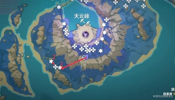 《原神》天云草实高效收集攻略：隐藏路线大揭秘